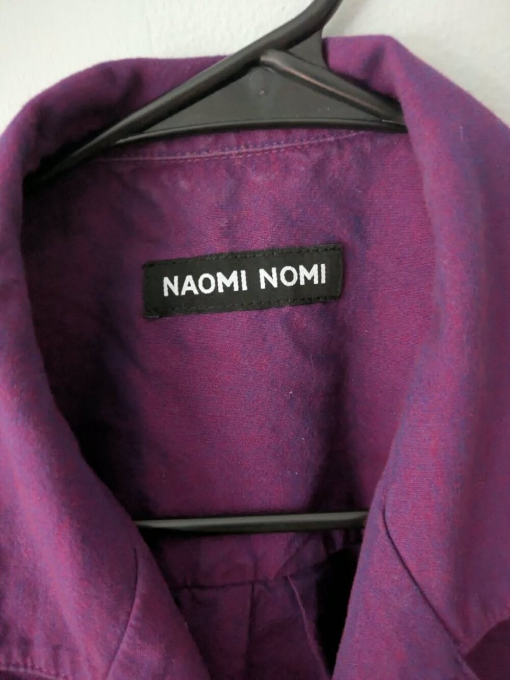 Naomi Nomi The Studio Shirt in Potion Purple Size Medium - Picture 5 of 6